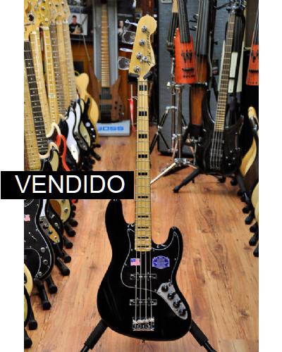 Fender American Deluxe Jazz Bass BlkMN